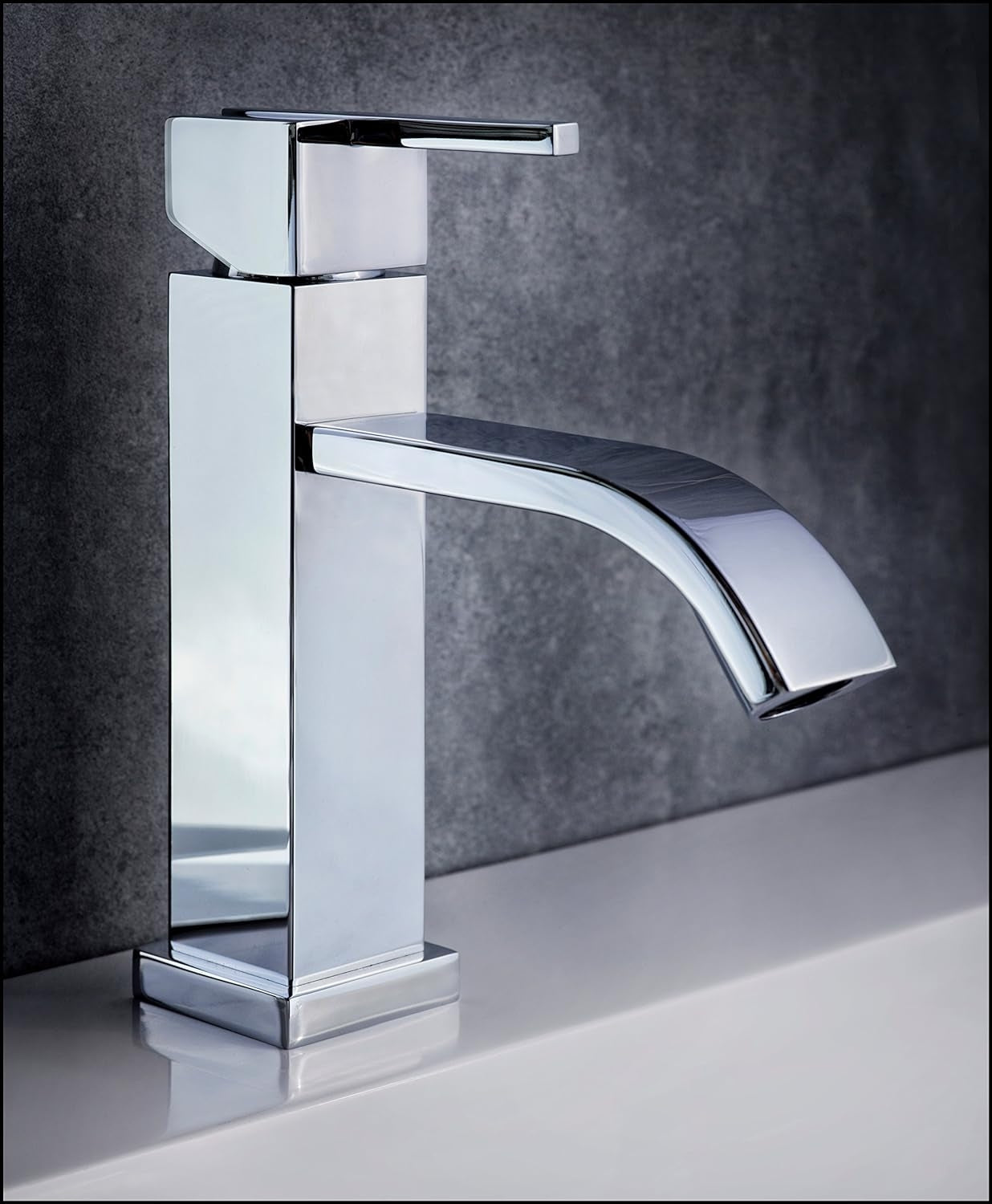 American Standard 2007101.002 Quest Monoblock Single Handle Bathroom Faucet, Chrome