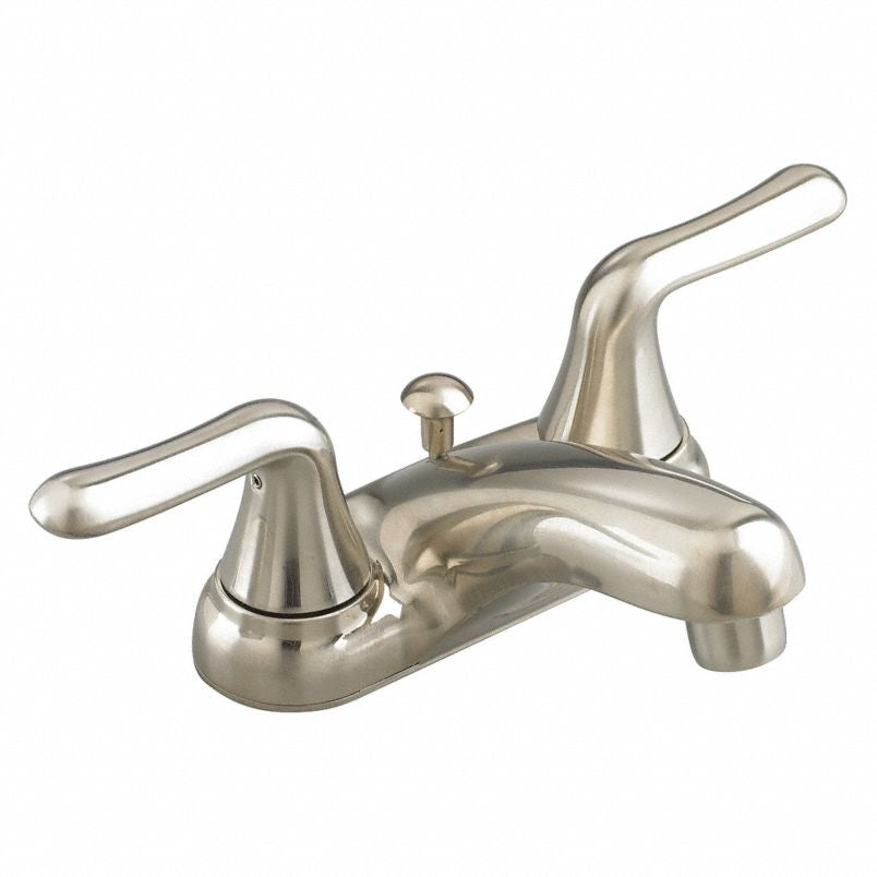 American Standard 2275509.295 Colony® Soft Two Handle Centerset Bathroom Sink Faucet, Satin Nickel