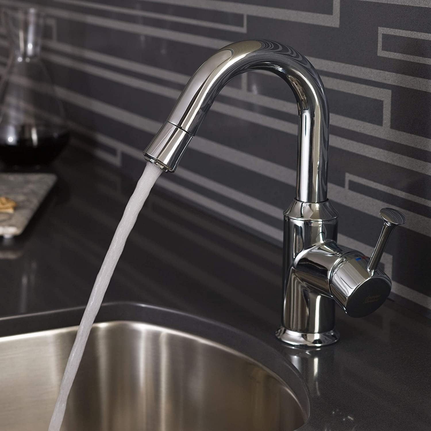American Standard 4332400.002 Pekoe 1-Handle Kitchen Faucet, Polished Chrome