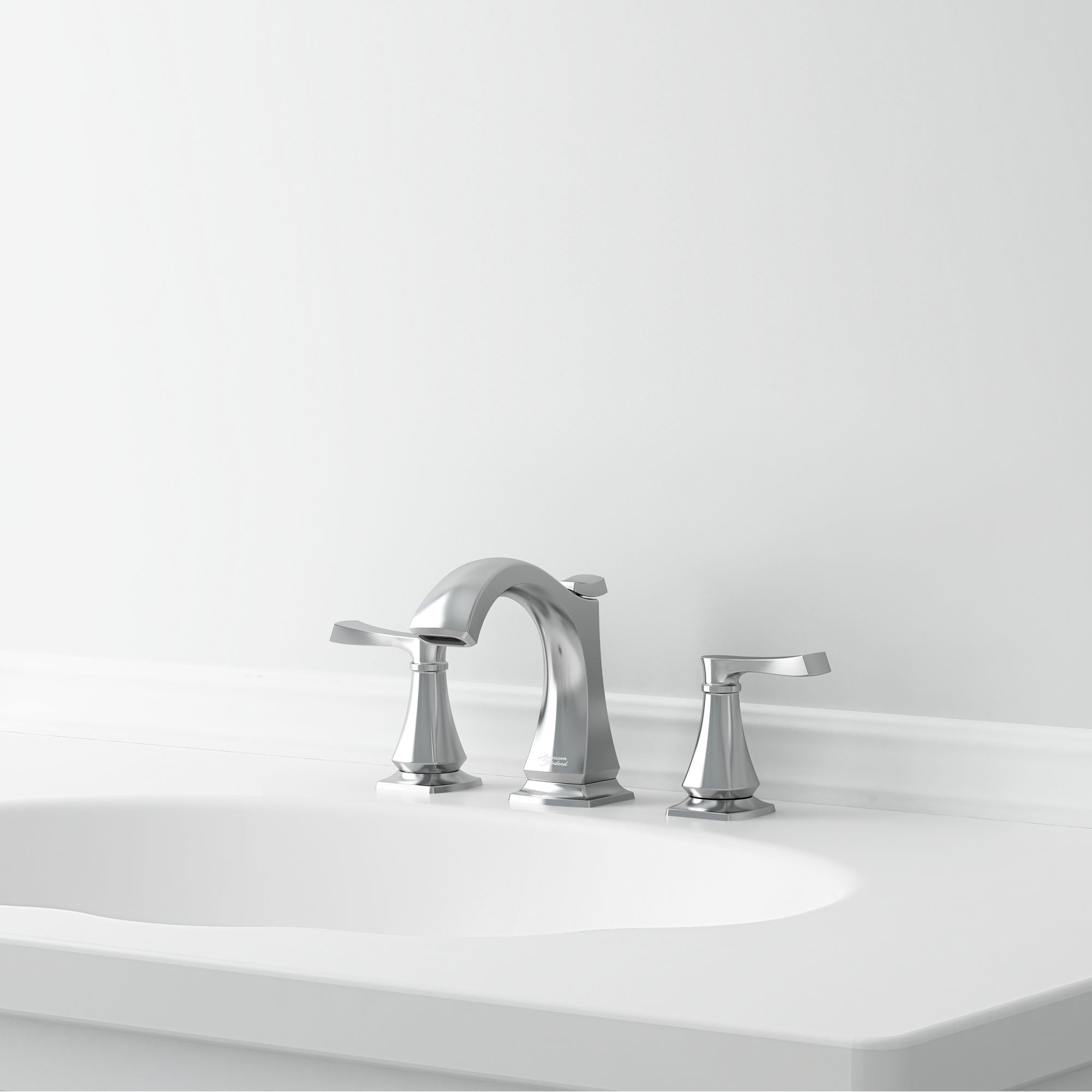 American Standard 7506801.002 Kaleta® Widespread 2-Handle Bathroom Faucet, Polished Chrome