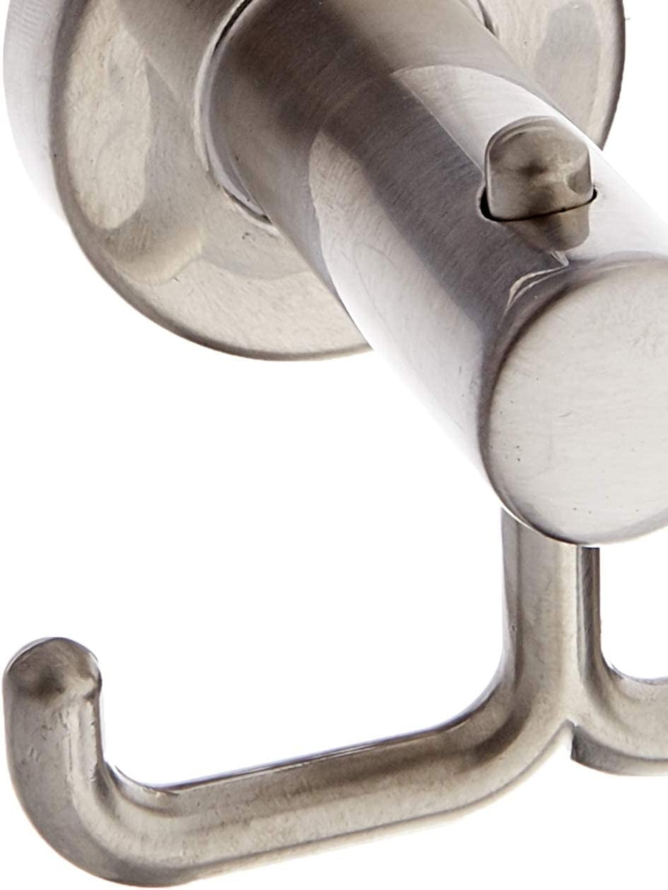 American Standard 8336210.295 CR Series Double Robe Hook, Brushed Nickel