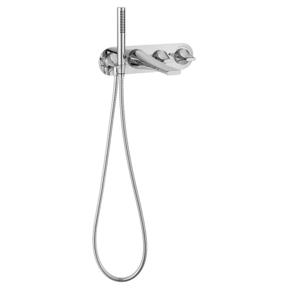 American Standard DXV D35120981.100 Modulus Wall Mount Tub Filler, Polished Chrome