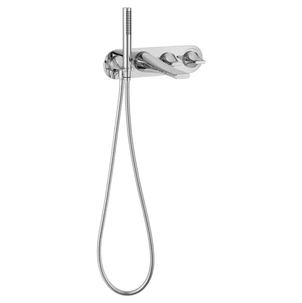 American Standard DXV D35120981.100 Modulus Wall Mount Tub Filler, Polished Chrome