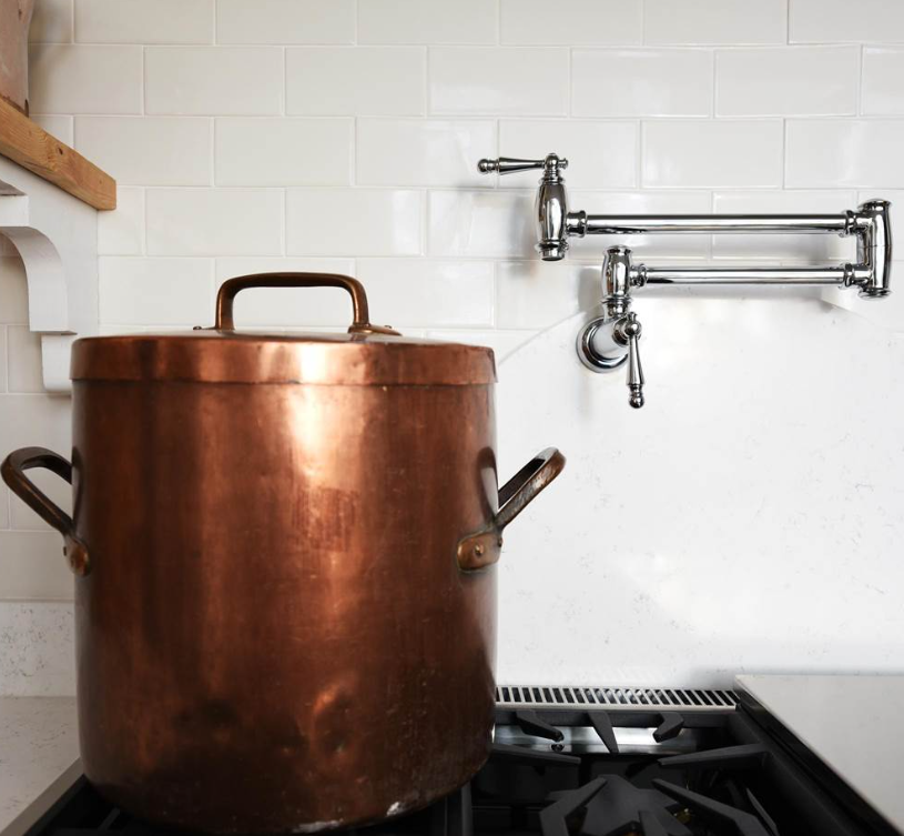 American Standard DXV D35402900.100 Traditional Pot Filler, Polished Chrome