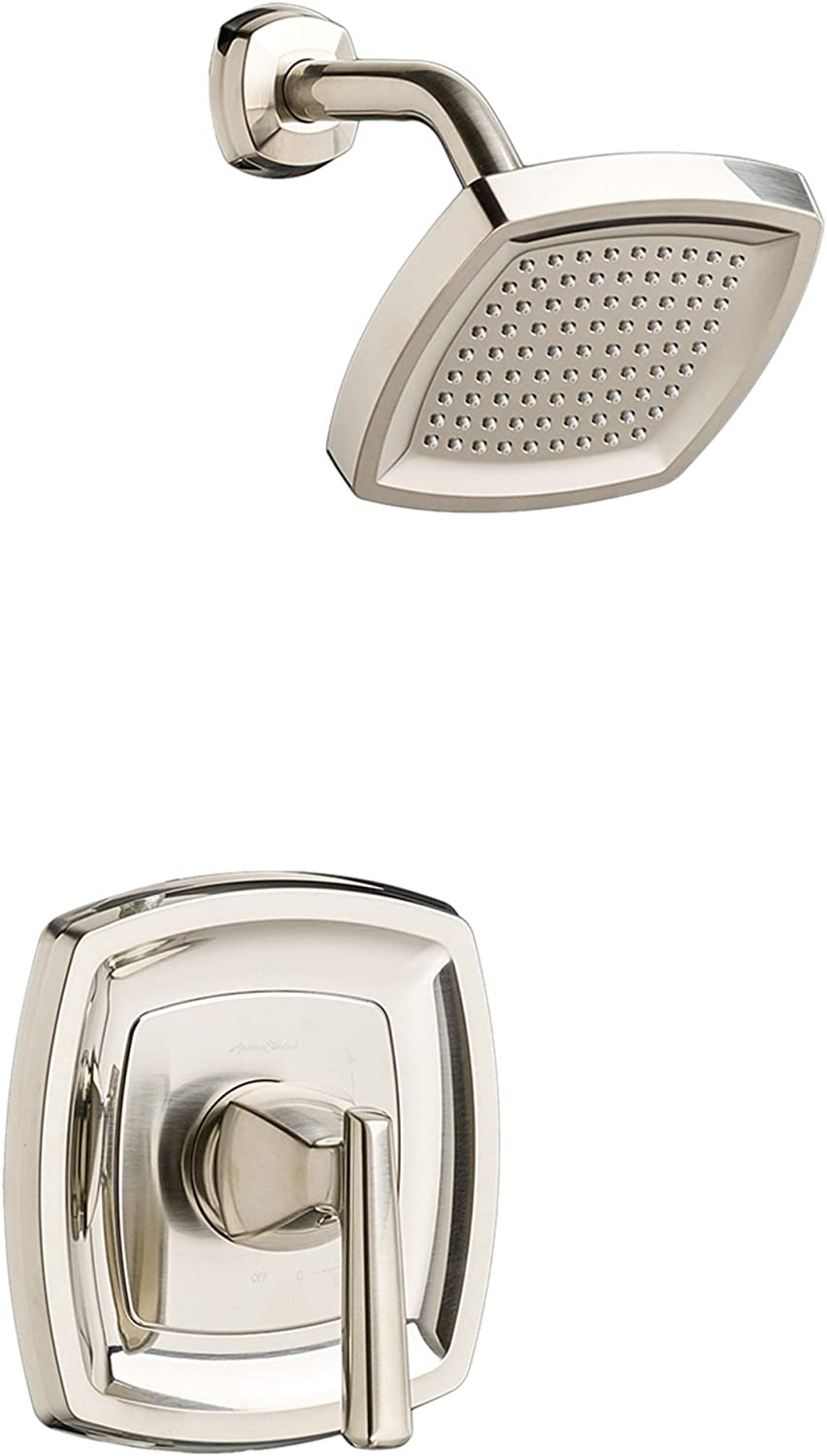 American Standard T018507.295 Edgemere Shower Only Trim Kit, Satin Nickel