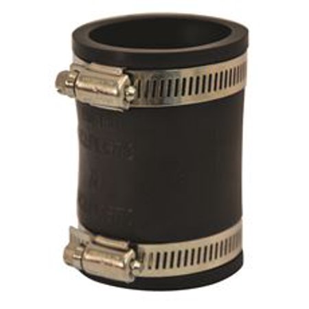 PREMIER RC-114114 Flexible Rubber Coupling 1-1/4" x 1-1/4" Stainless Clamp (Pack of 10)