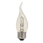 Satco CA10 Halogen Lamp 43W 120V Medium Base Clear Dimmable 24 Pack