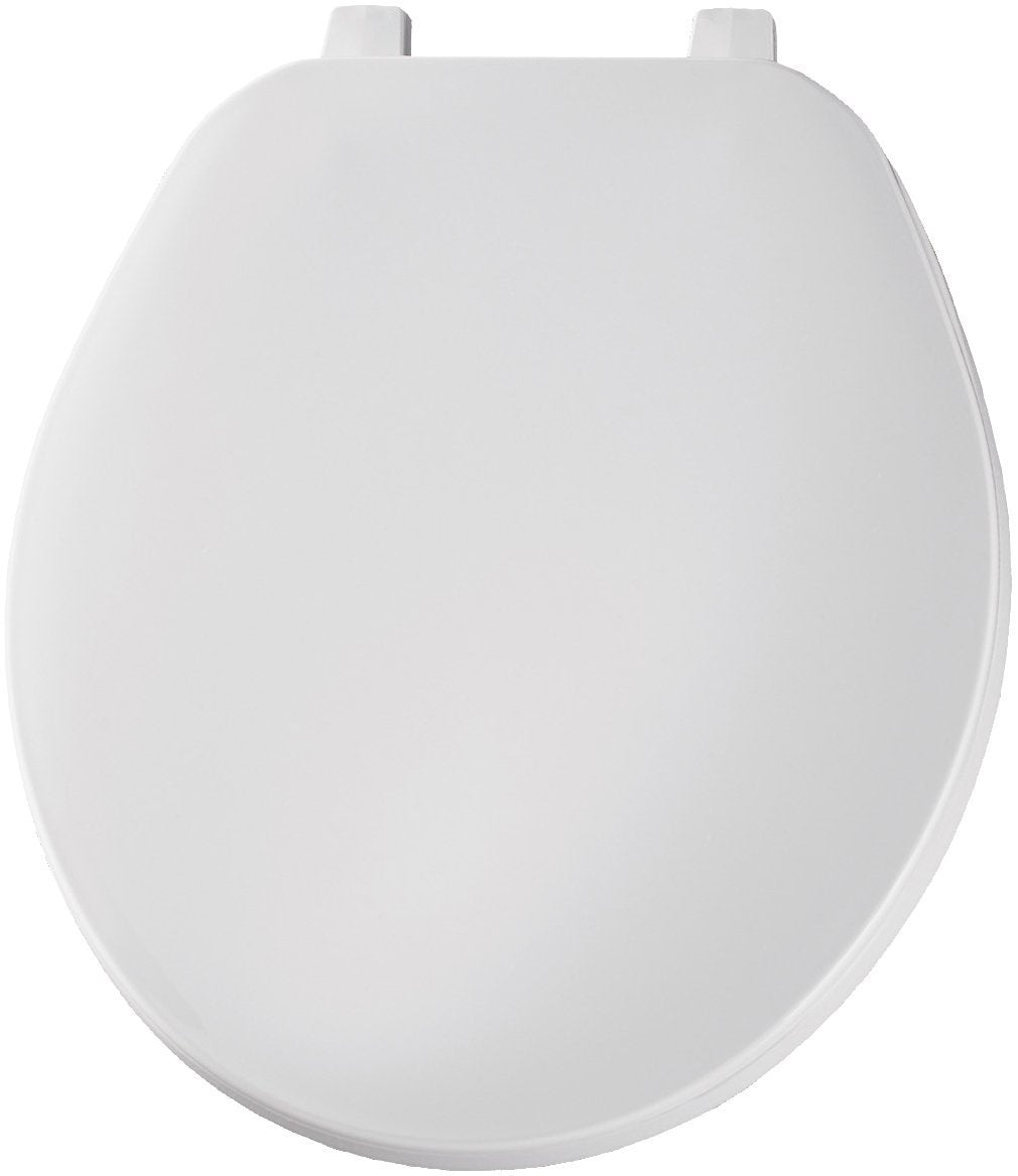 Church 70TL 000 Economy Round Plastic Toilet Seat, White