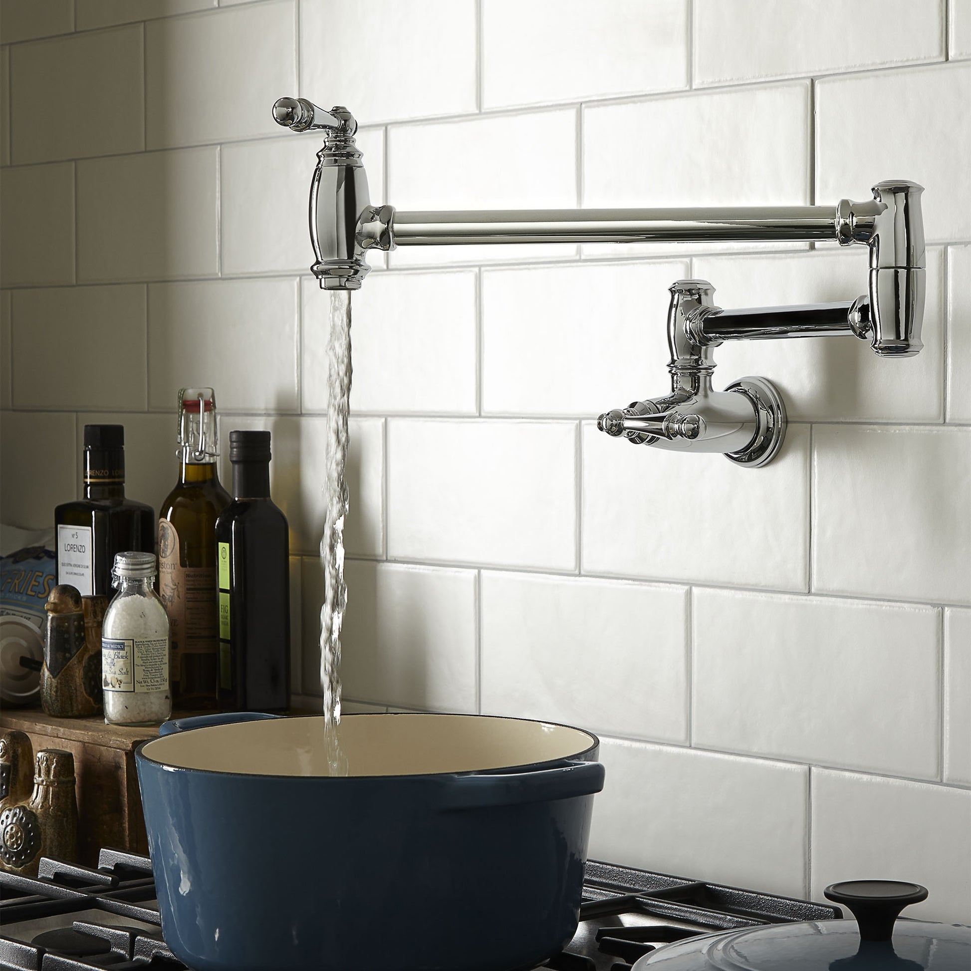American Standard DXV D35402900.100 Traditional Pot Filler, Polished Chrome