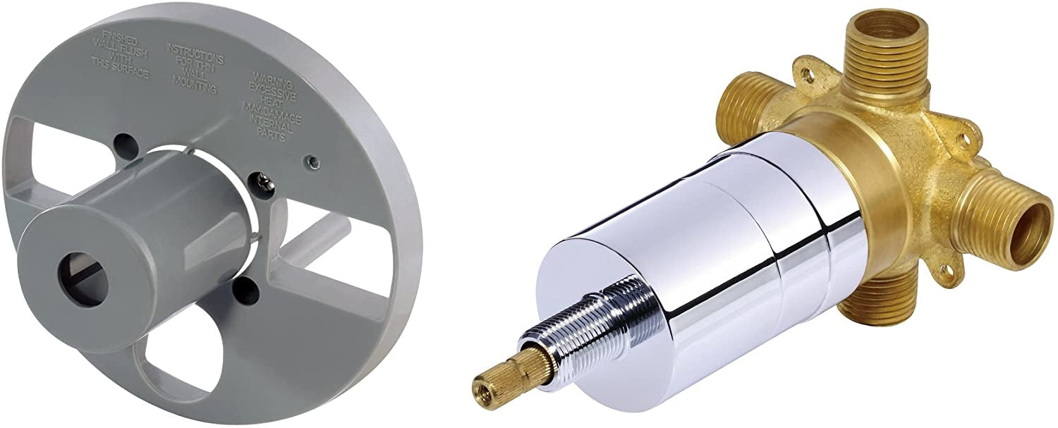 Danze D115500BT Single Control Washerless Cartridge Pressure Balance Mixing Valve Less Screwdriver Stops