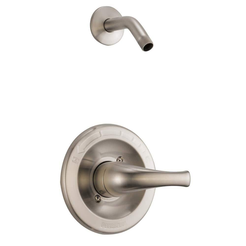 Peerless Core Shower Only Trim-less Showerhead (valve trim with cartridge), Brushed Nickel