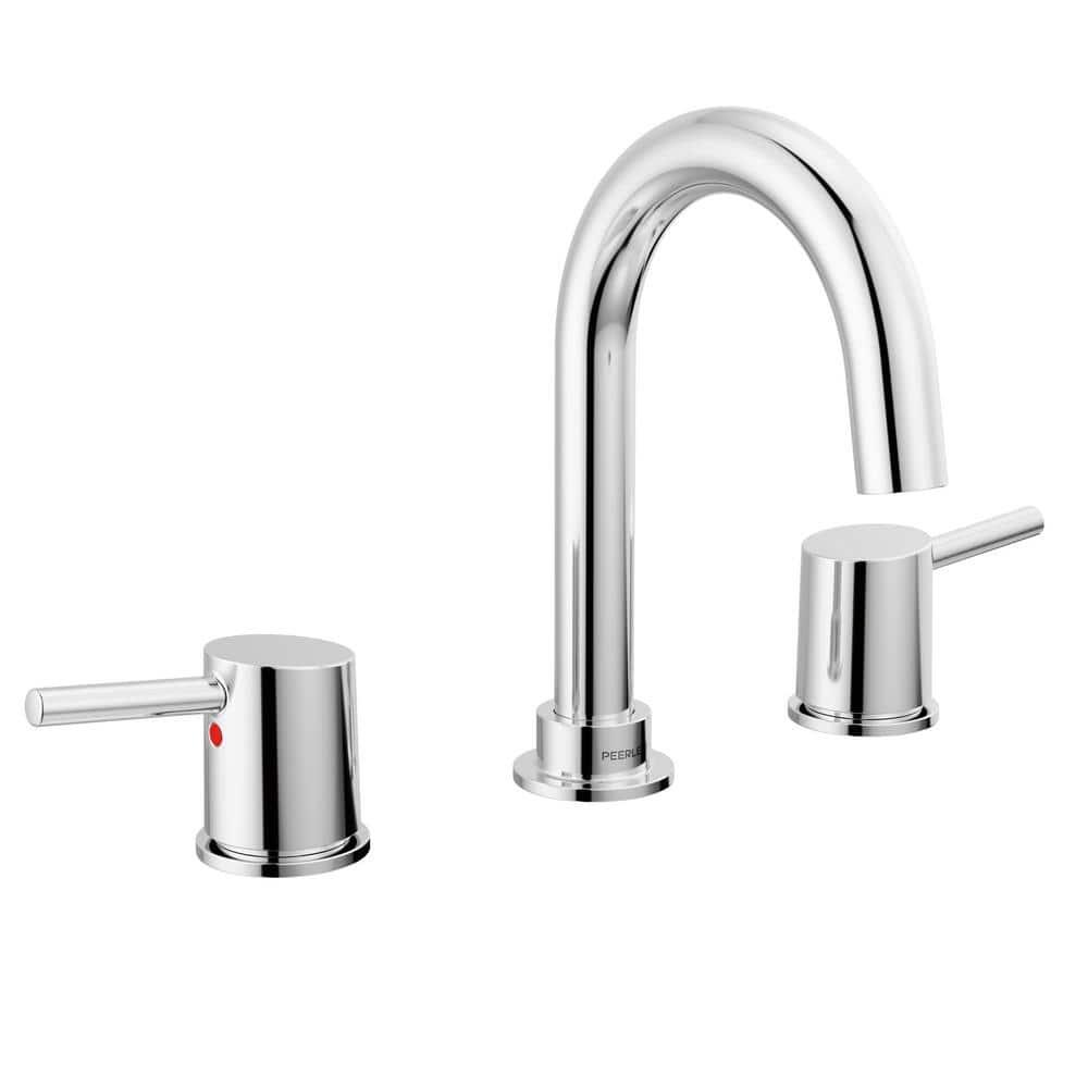 Peerless Precept Two Handle Widespread Bath Faucet, Chrome