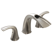 Delta 35708LF-SS Nyla® Two Handle Widespread Bathroom Faucet In Stainless