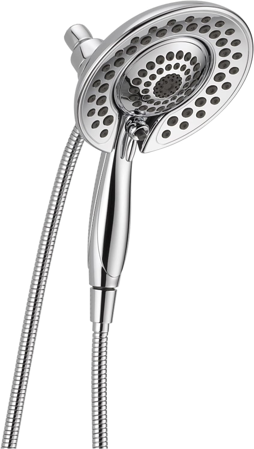Delta 58569-PR-PK In2ition 5-Setting Two-In-One Shower in Lumicoat Stainless