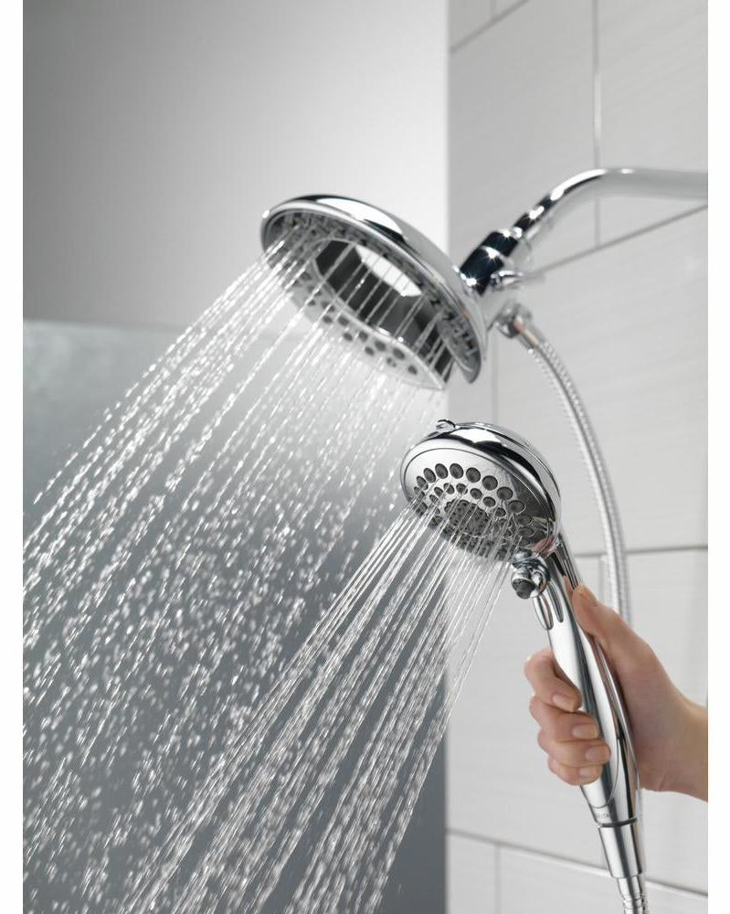 Delta 58569-PR-PK 5-Setting Two-In-One Shower in Lumicoat Stainless
