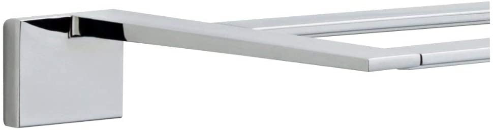Delta Faucet 77725 Vero 24 Inch Double Towel Bar, Polished Chrome