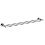 Delta IAO20128 Modern 24" Wall Mount Double Towel Bar in Chrome