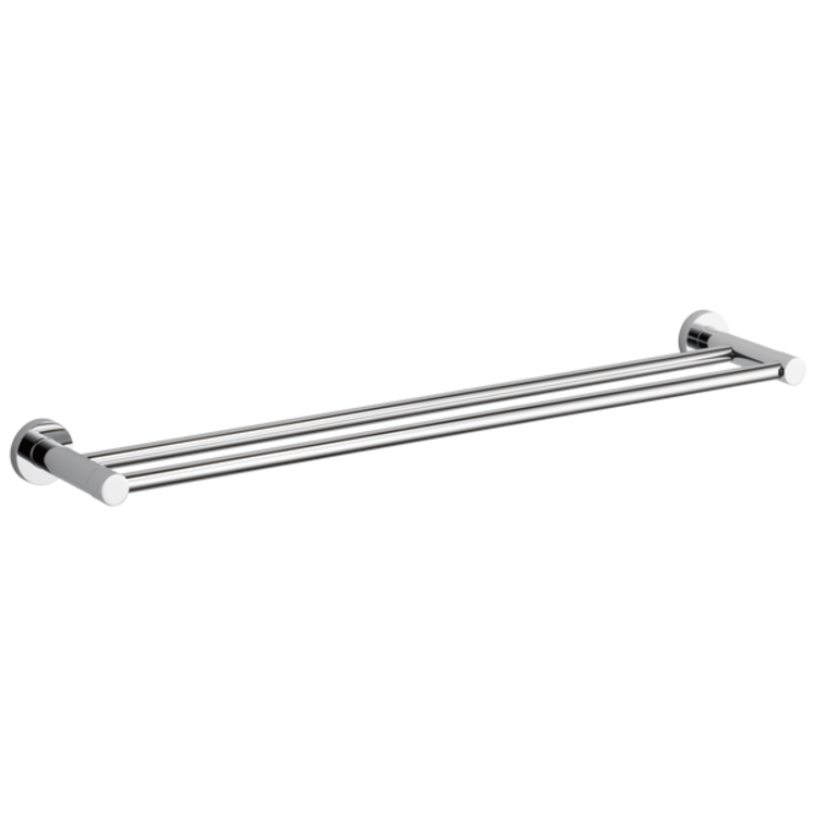 Delta IAO20128 Modern 24" Wall Mount Double Towel Bar in Chrome