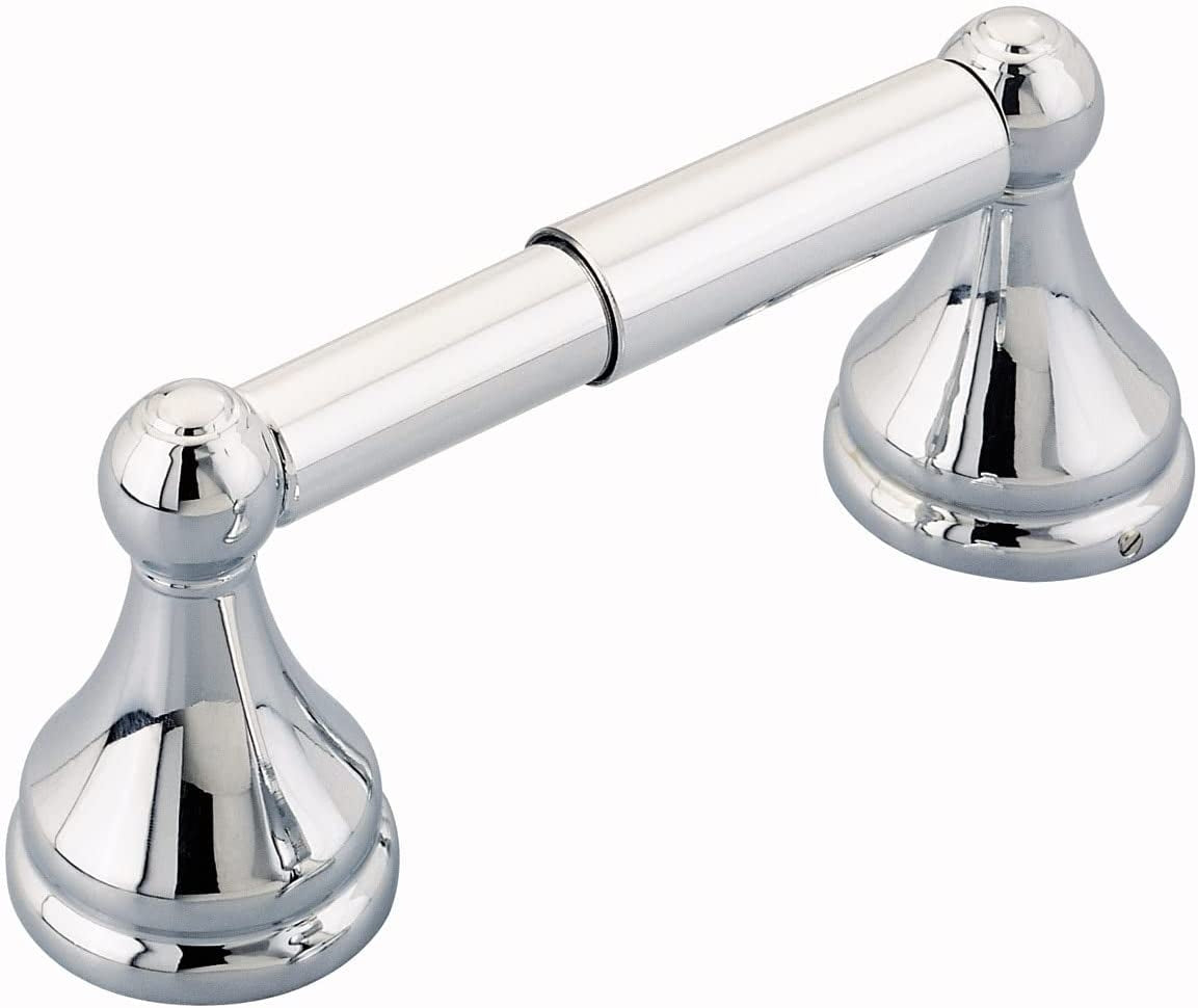 Design House 532887 Allante Toilet Paper Holder, Polished Chrome