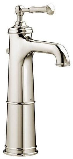 DXV D3510216C.150 Randall Single Handle vessel Bathroom Faucet, Platinum Nickel,