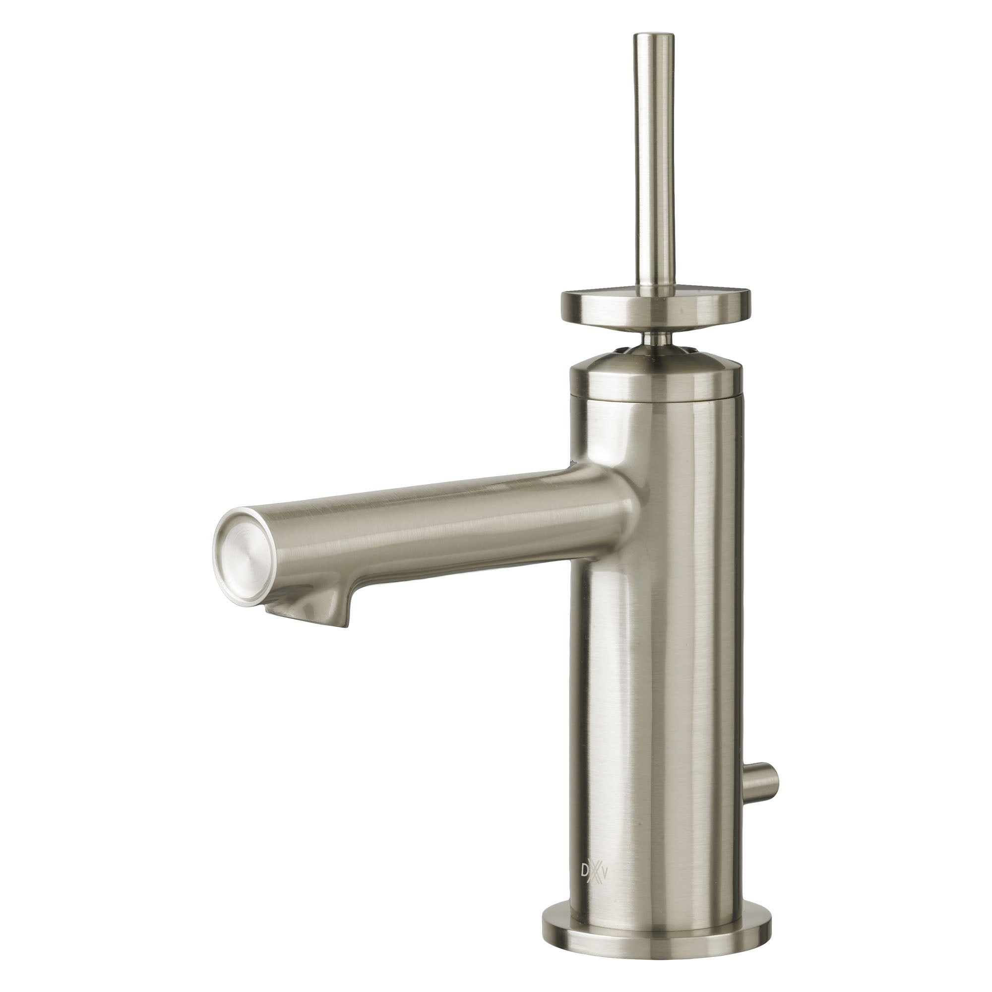 DXV D3510510C.144 Percy Single Handle Bathroom Faucet with Stem Handle, Brushed Nickel