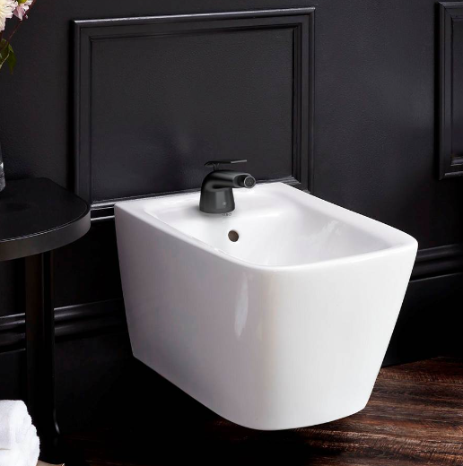 DXV D35120012.243 Modulus Single-Hole Bidet Faucet in Matte Black