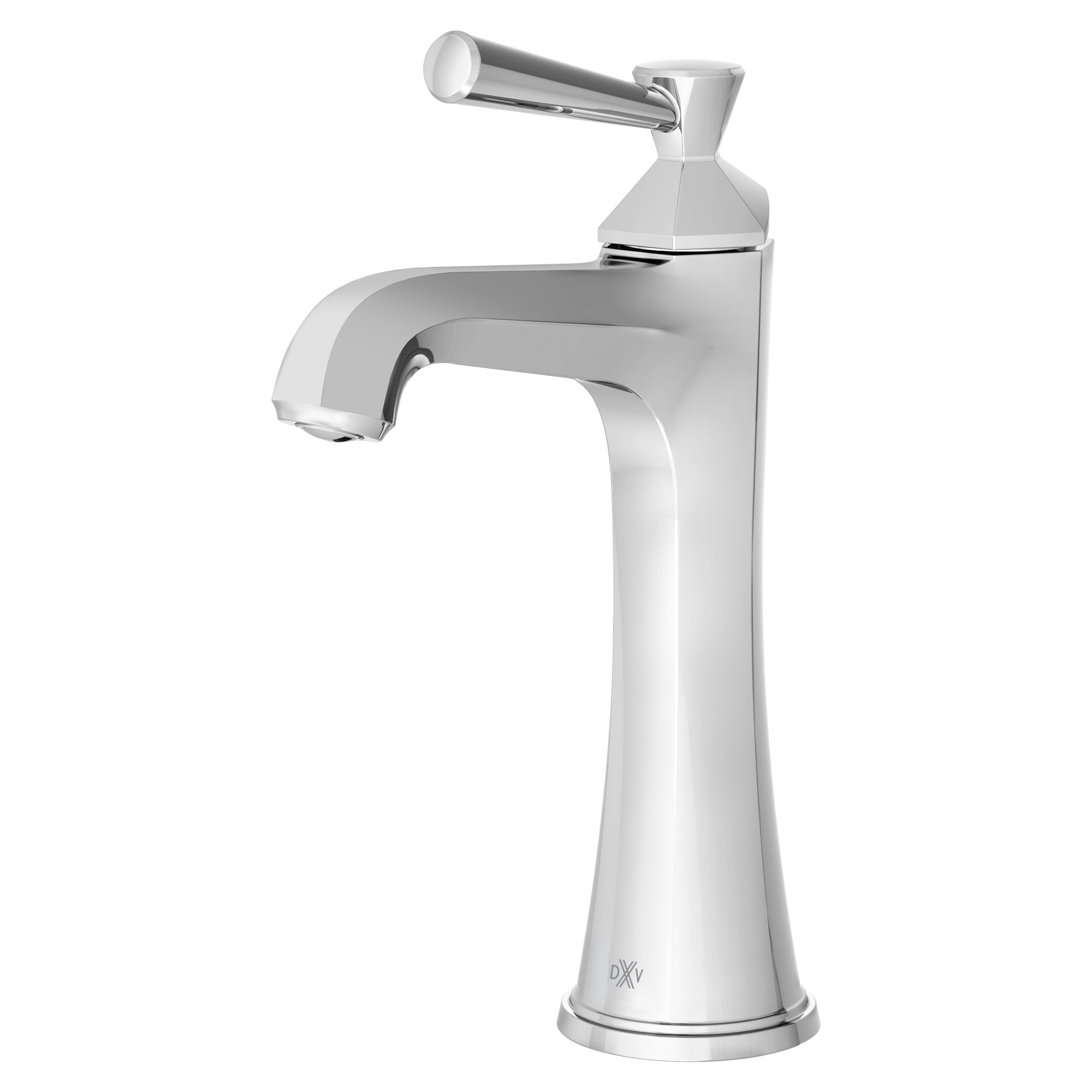 DXV D35160152.100 Fitzgerald Single Handle Vessel Faucet, Polished Chrome
