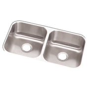 Elkay RCFU3118 Double Bowl Kitchen Sink, Stainless Steel, Undermount