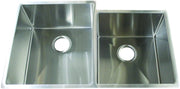 Frigidaire FPUR3320-D1010 Double Bowl Undermount Kitchen Sink, Stainless Steel