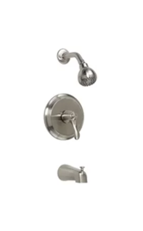 Gerber G9223BN Allerton Tub & Shower, Brushed Nickel