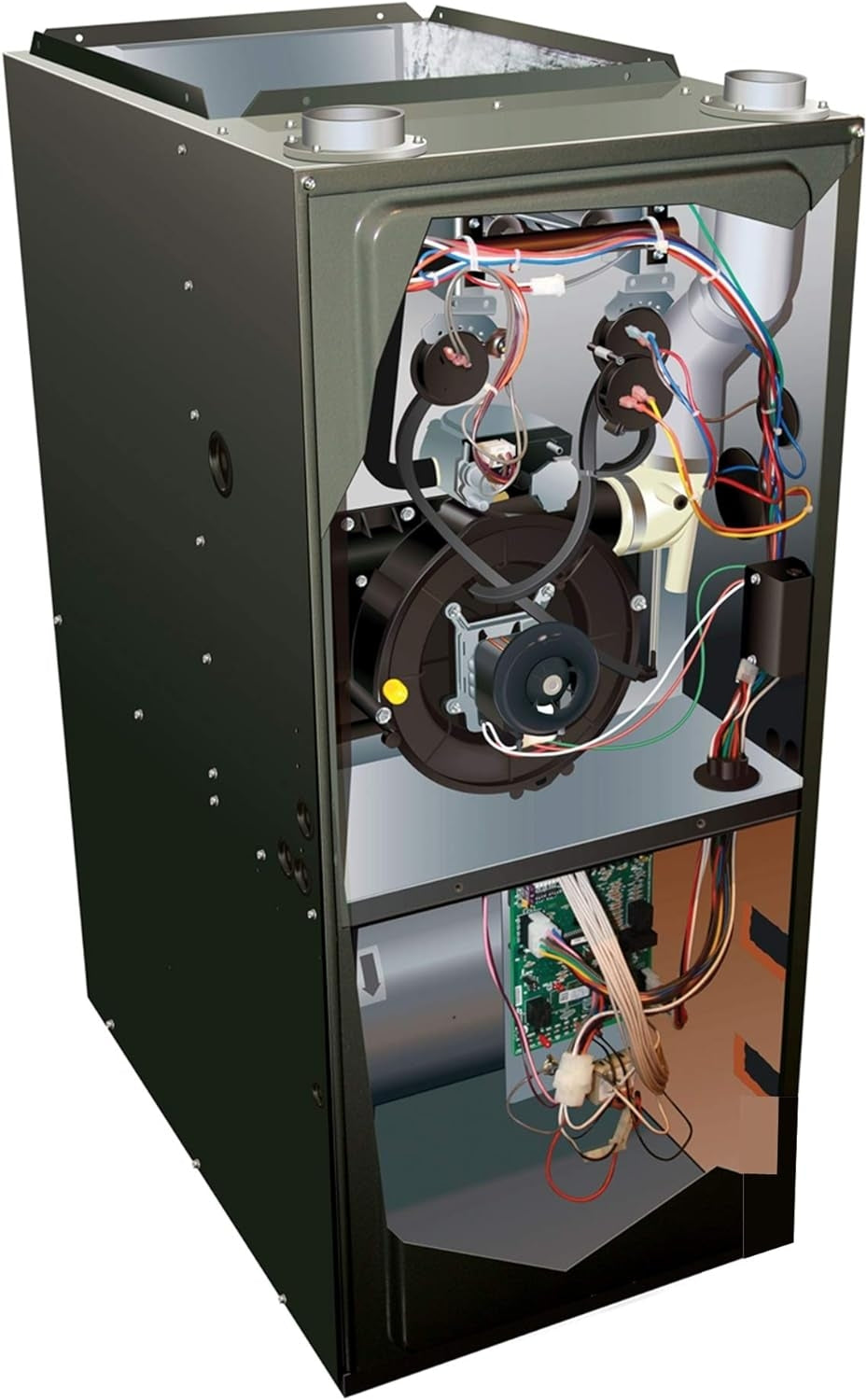 Goodman GMSS921205DN 120000 BTU 92% AFUE 1 Stage Upflow Gas Furnace