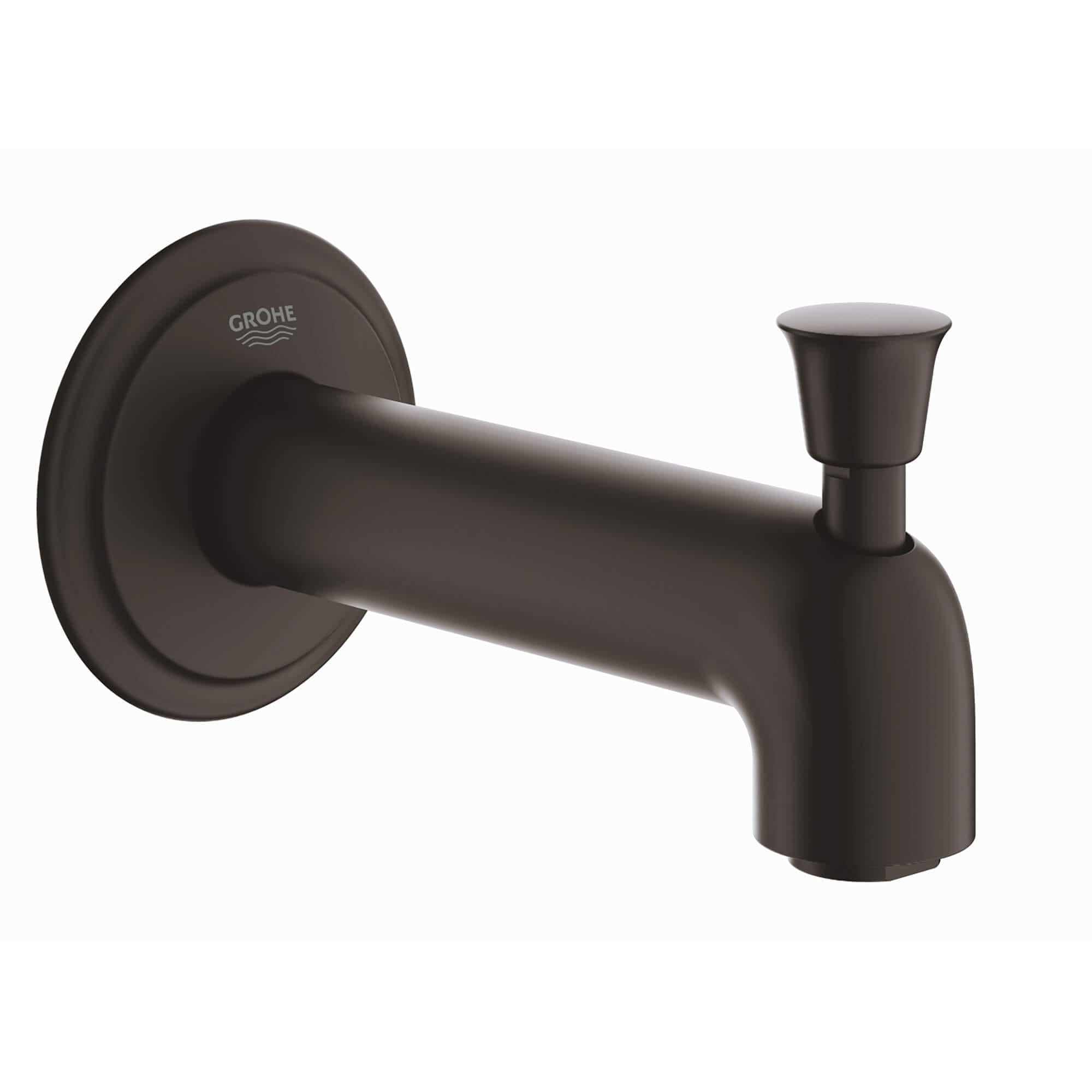 Grohe Fairborn Diverter Tub Spout, Wall mount with Flow Control, 5 9/16" Spout Reach