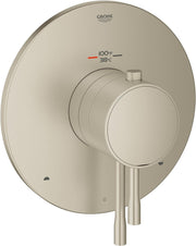 Grohe 19988EN1 Essence Thermostatic Valve Trim with Integrated Volume Control, Brushed Nickel