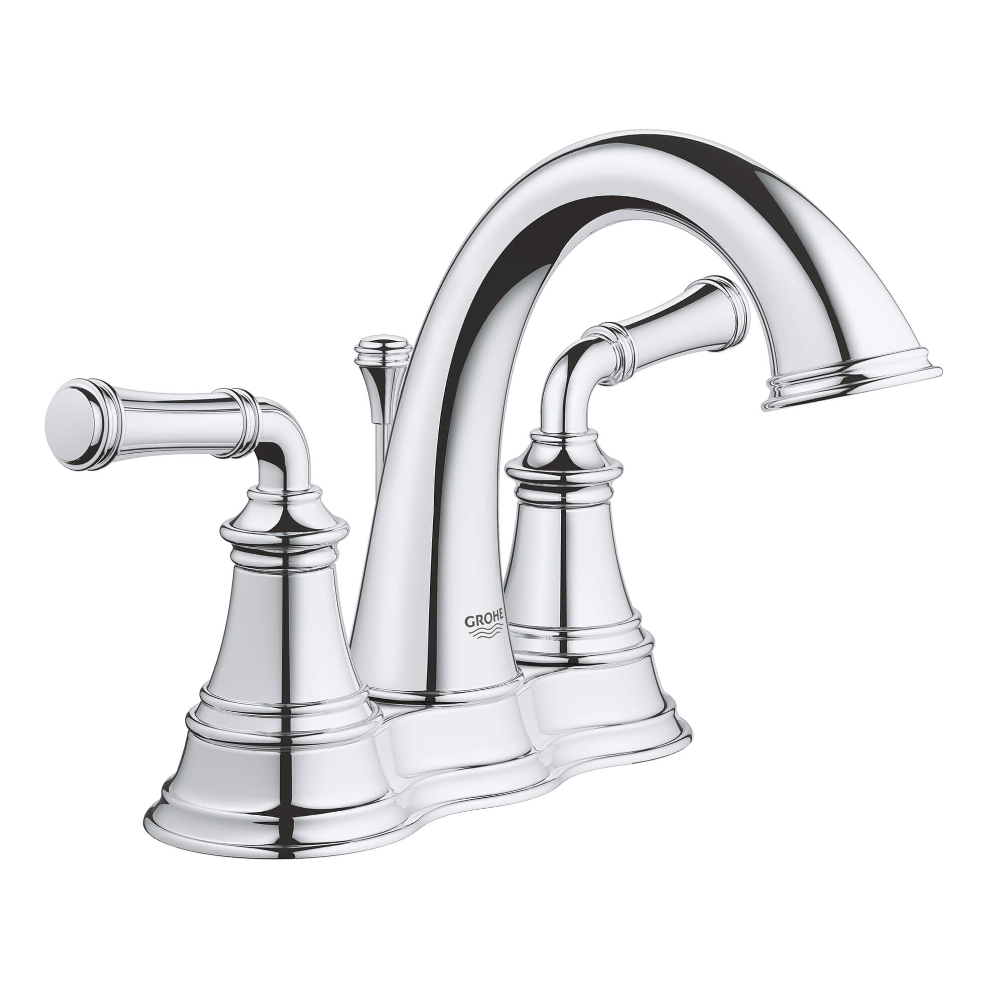 Grohe 20482000 2 Handle Bathroom Faucet, Chrome