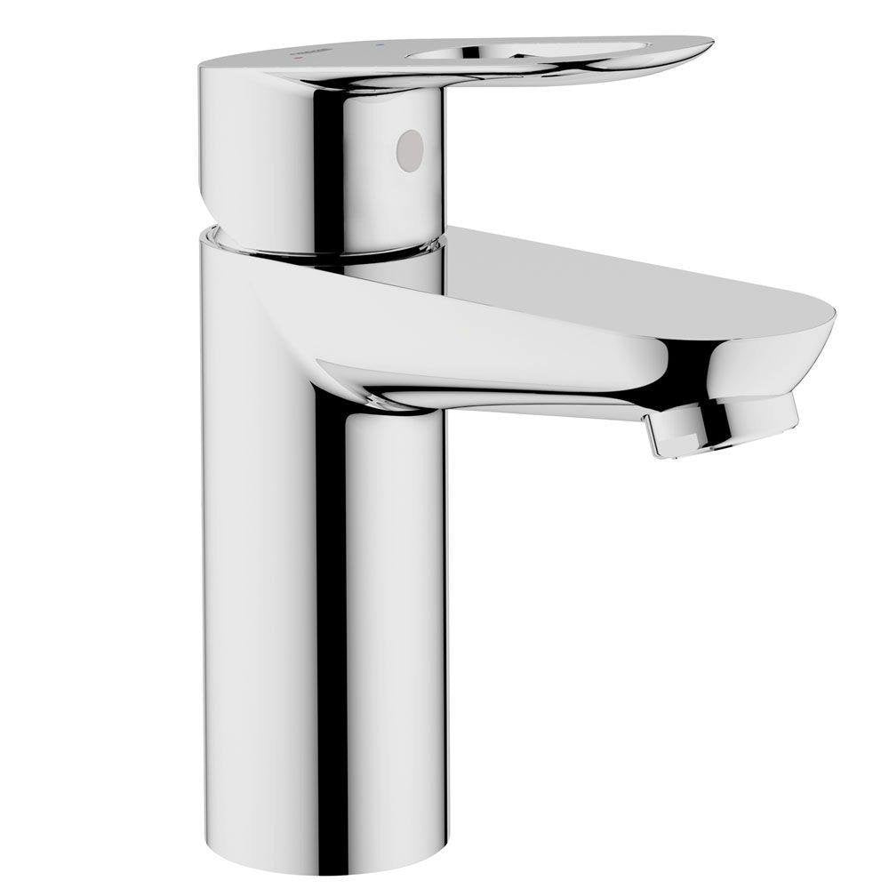 Grohe 23085000 BauLoop Single Hole 1-Handle Bathroom Faucet, S-Size, Starlight Chrome