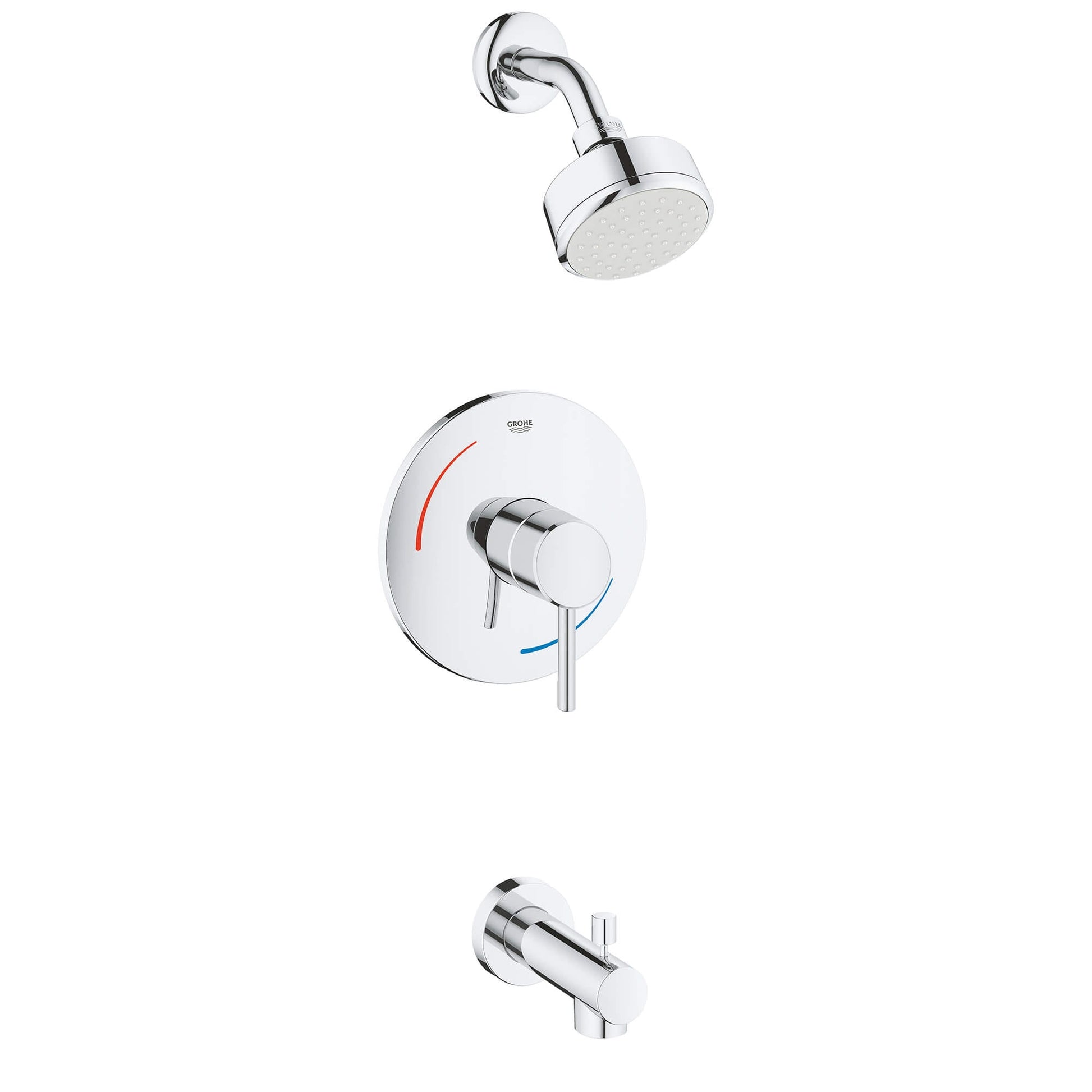 Grohe 3507310A Shower Trim with PBV