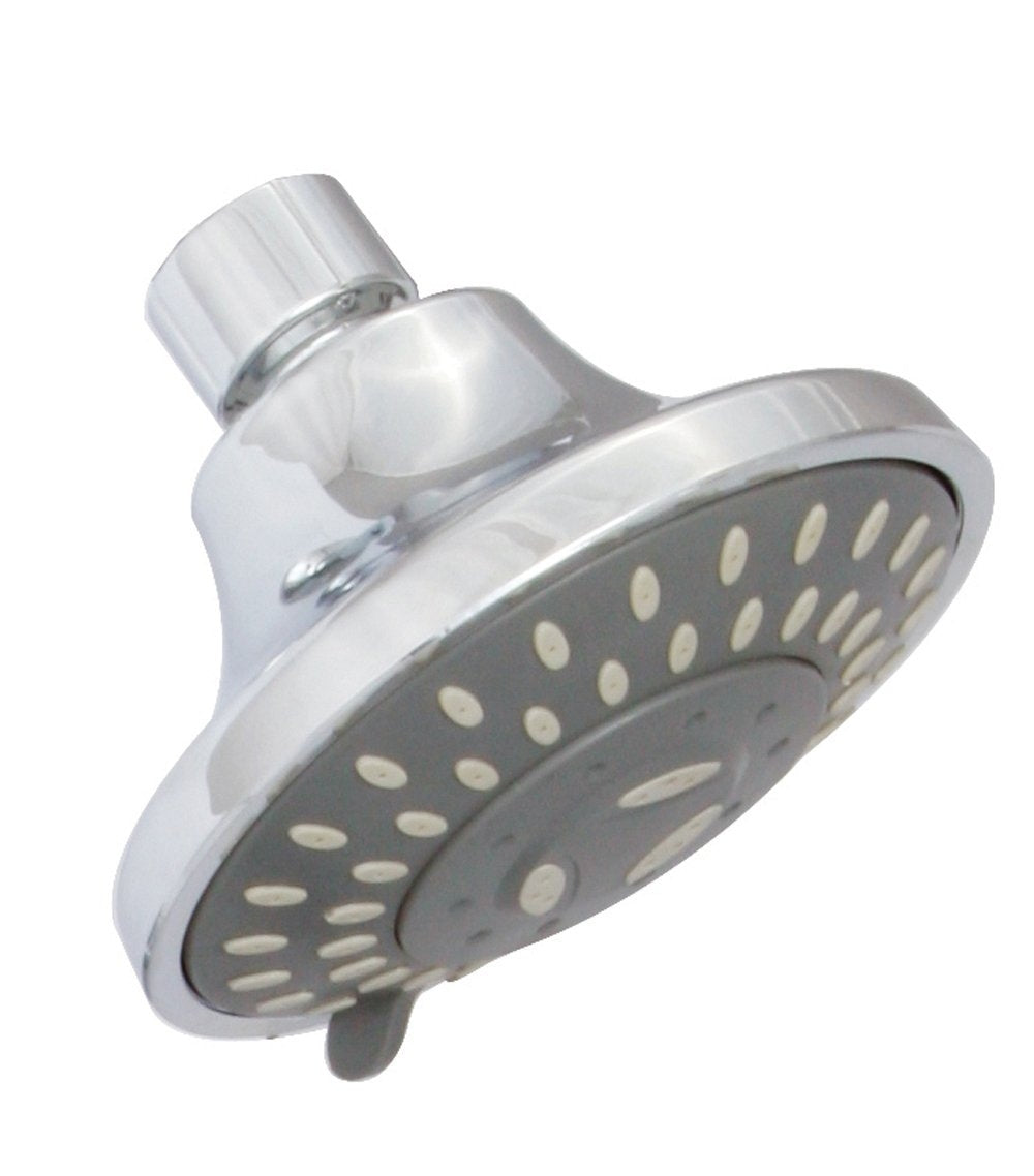 Huntington Brass P0527301 03130-01 3-Spray 3.5-Inch Showerhead, Chrome