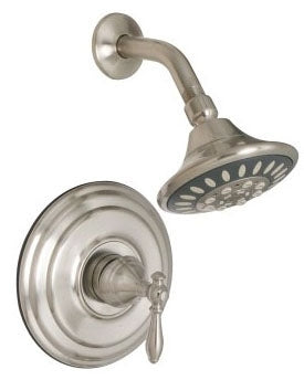 Huntington Brass P6161202 1-Lever Handle Shower Trim in Satin Nickel,