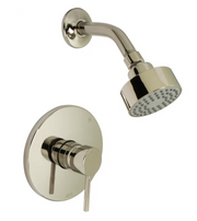 Huntington Brass P6180214 Euro Shower Faucet, Polished Nickel