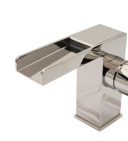 Huntington Brass W3181714-4 Single Hole Open Channel Faucet in Polished Nickel