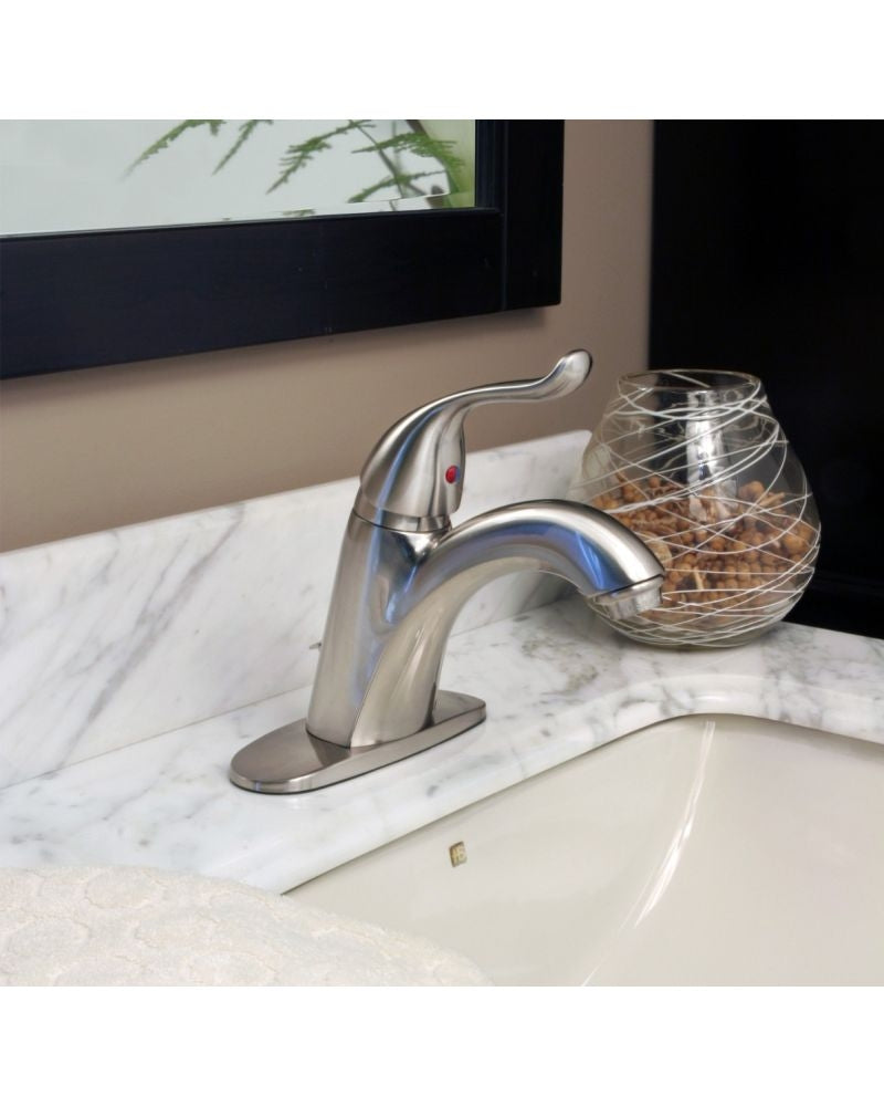 Huntington Brass W3202829-1 Lavatory Faucet, Satin Nickel