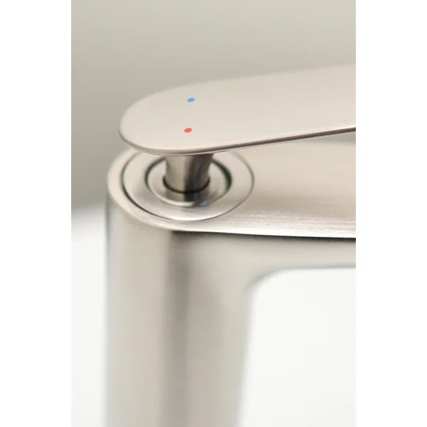 Huntington Brass W3582402-4 Single Control Tall Lavatory Faucet, Satin Nickel