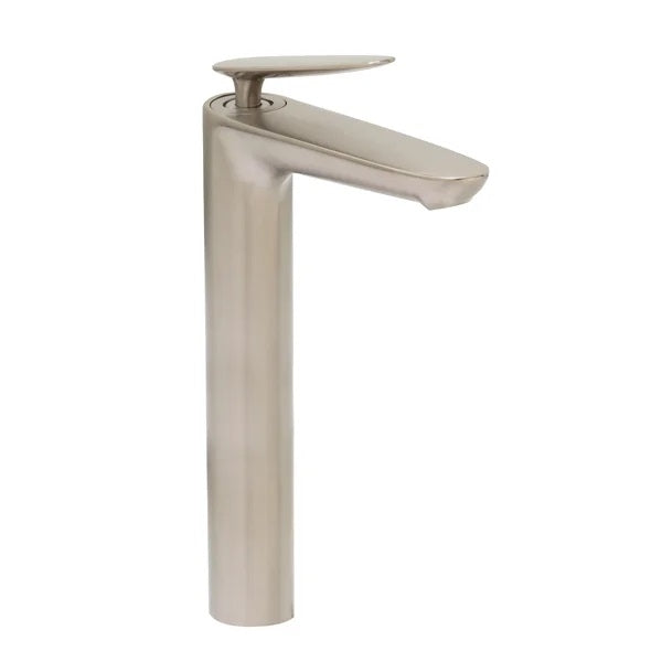 Huntington Brass W3582402-4 Single Control Tall Lavatory Faucet Satin Nickel PVD