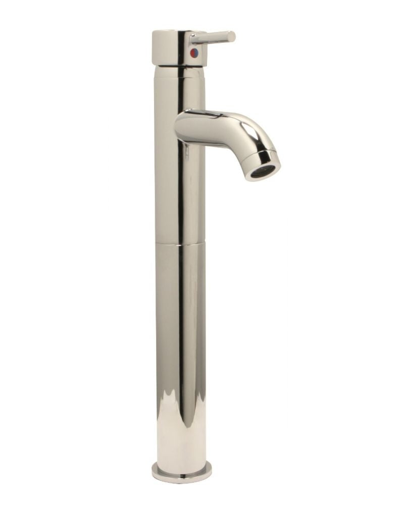 Huntington Brass W3680214 Single Handle Vessel Filler Faucet, Polished Nickel PVD