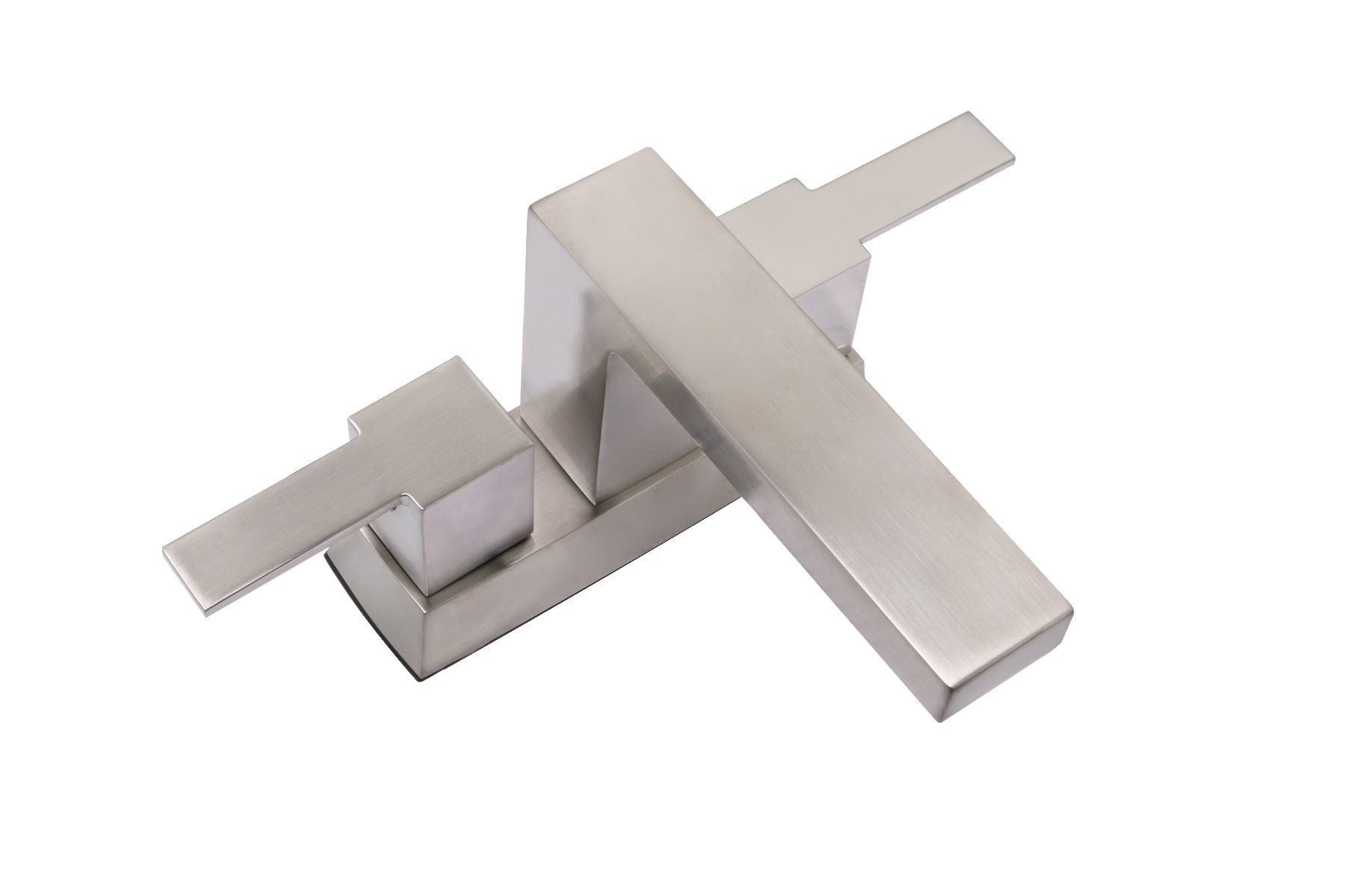 Huntington Brass W4482014-1 Razo 4 Centerset Lavatory Faucet Polished Nickel PVD