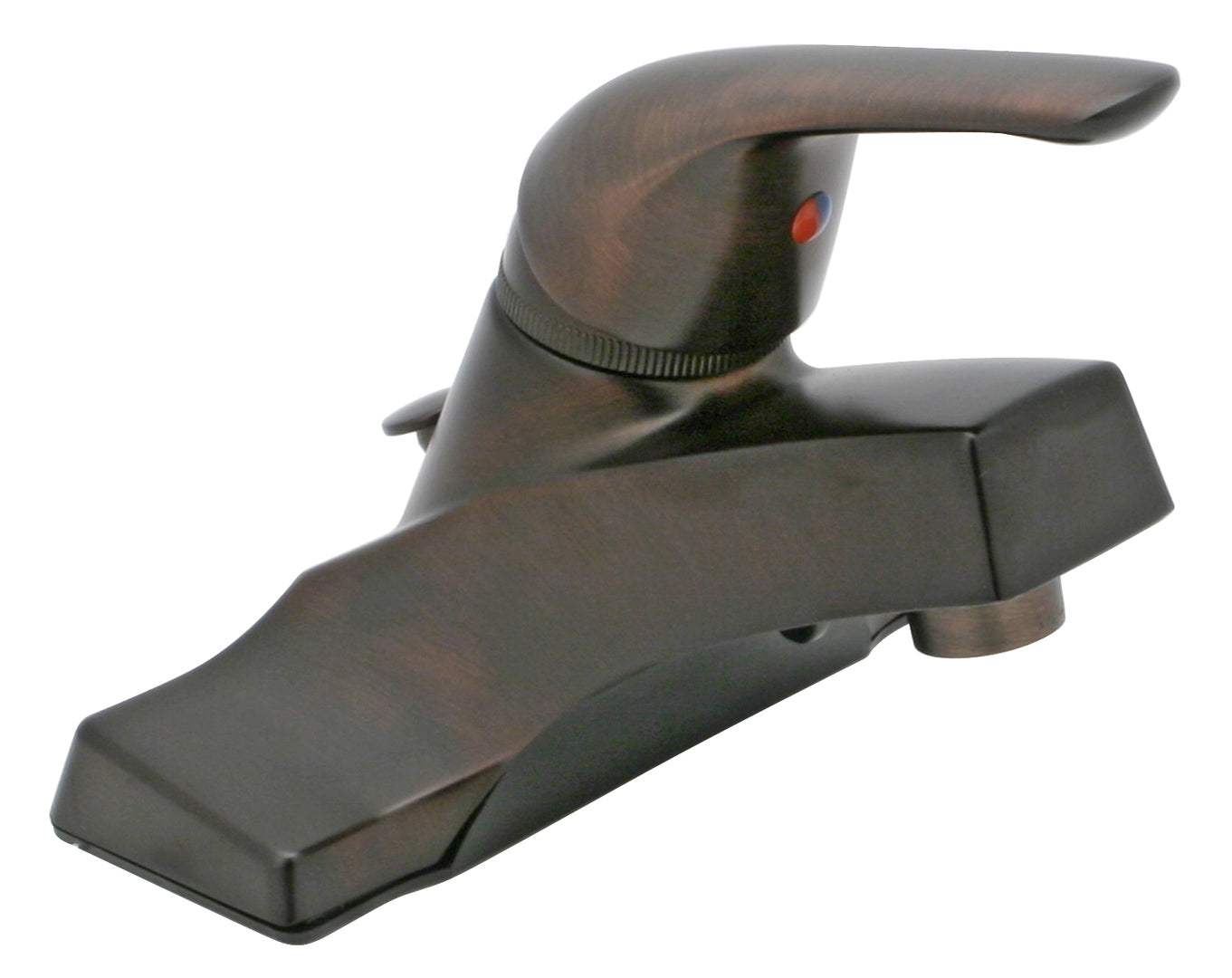 Huntington Brass W8480003 Single Handle 4 Centerset Lavatory Faucet, Antique Bronze