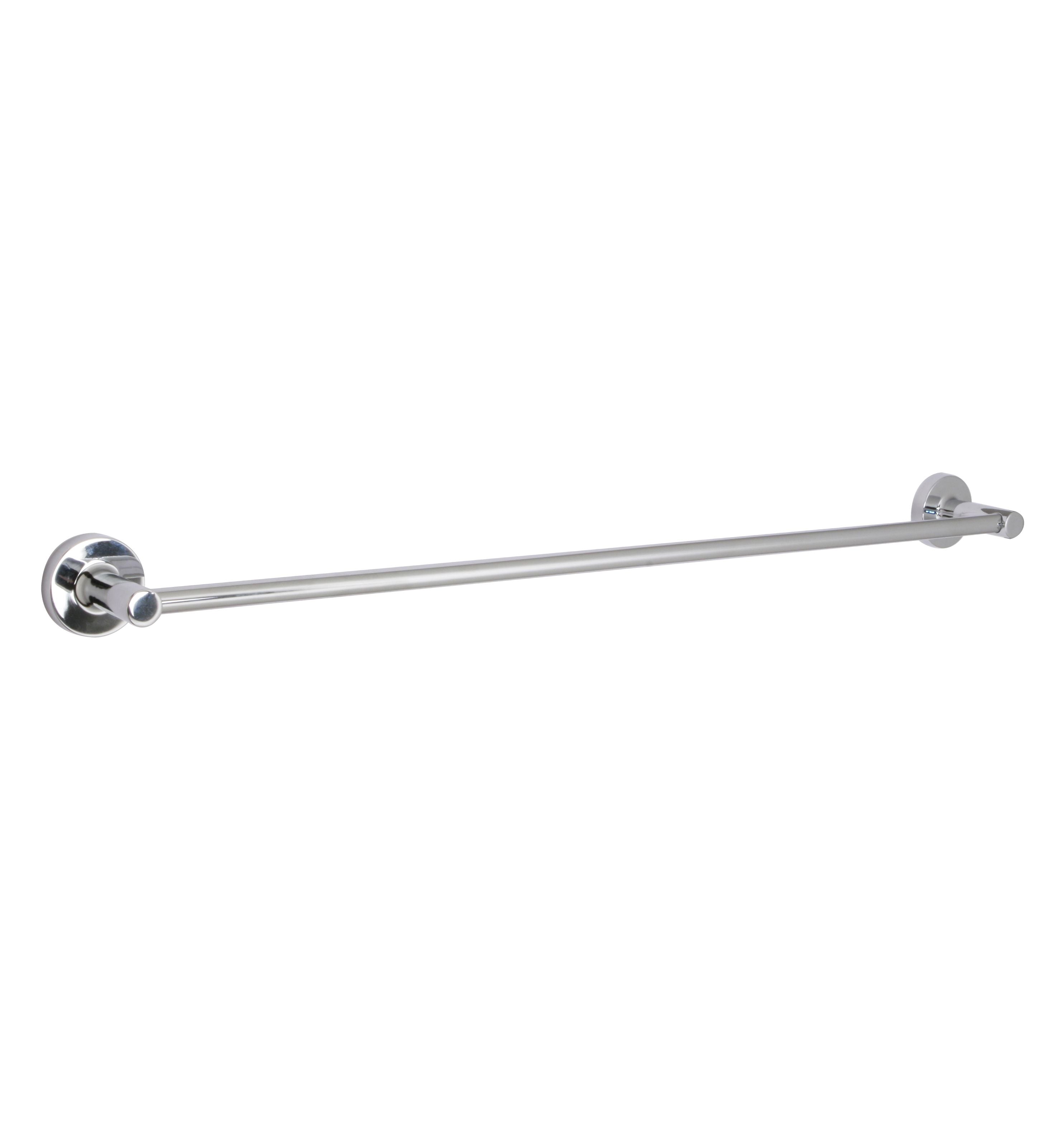 Huntington Brass Y1124901 Clover 24 Inch Towel Bar, Chrome