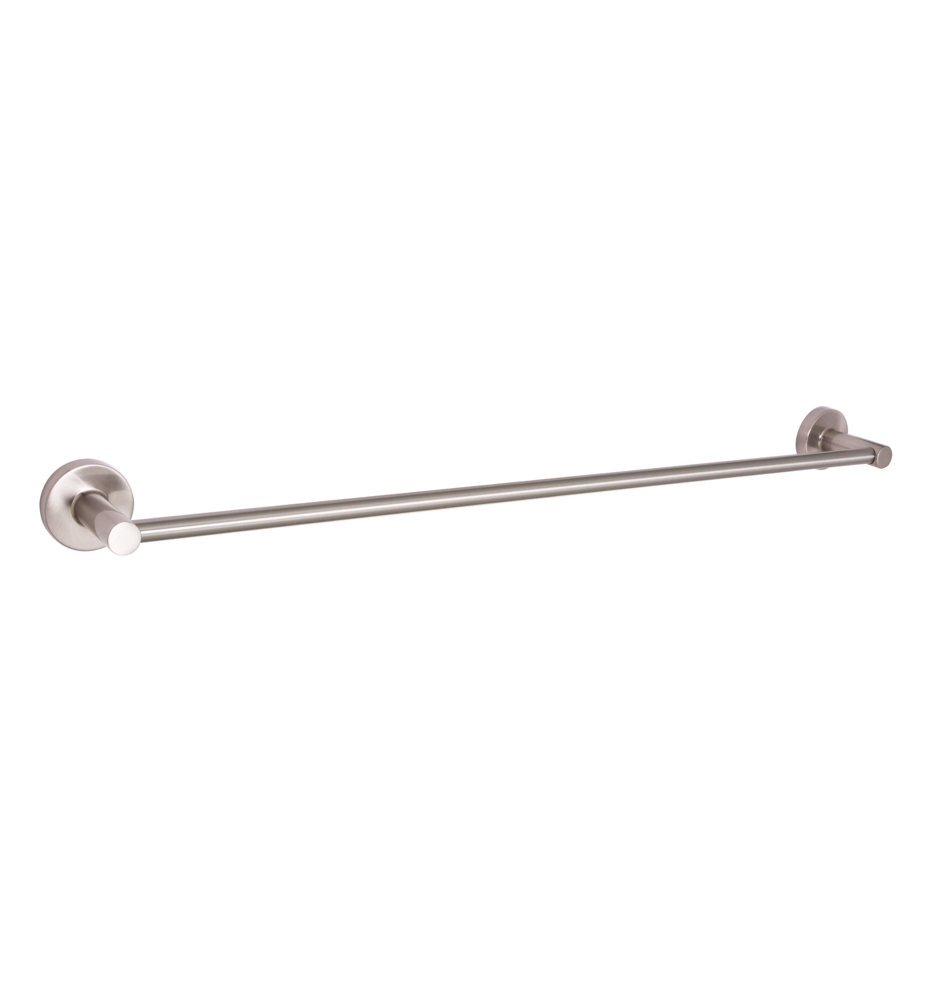 Huntington Brass Y1124929 Clover 24 Inch Towel Bar, Satin Nickel
