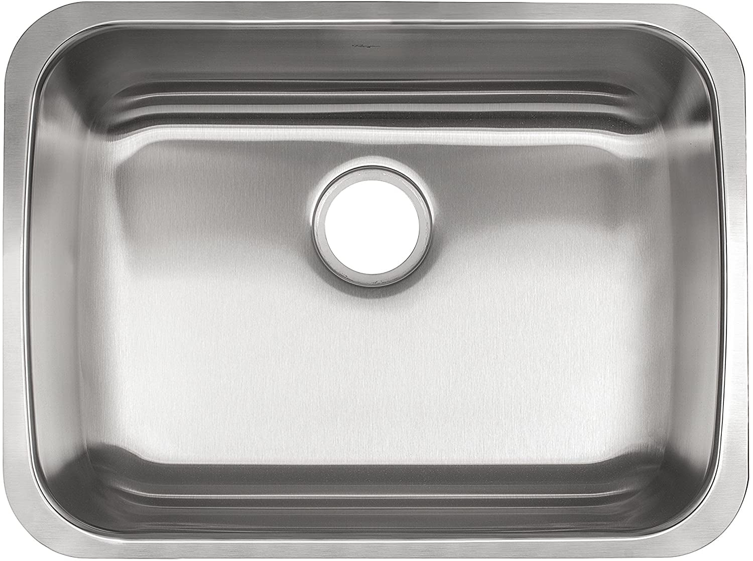 Franke RSU1925/9 Reginox Undermount 18 Gauge Single Bowl Kitchen Sink, Stainless Steel