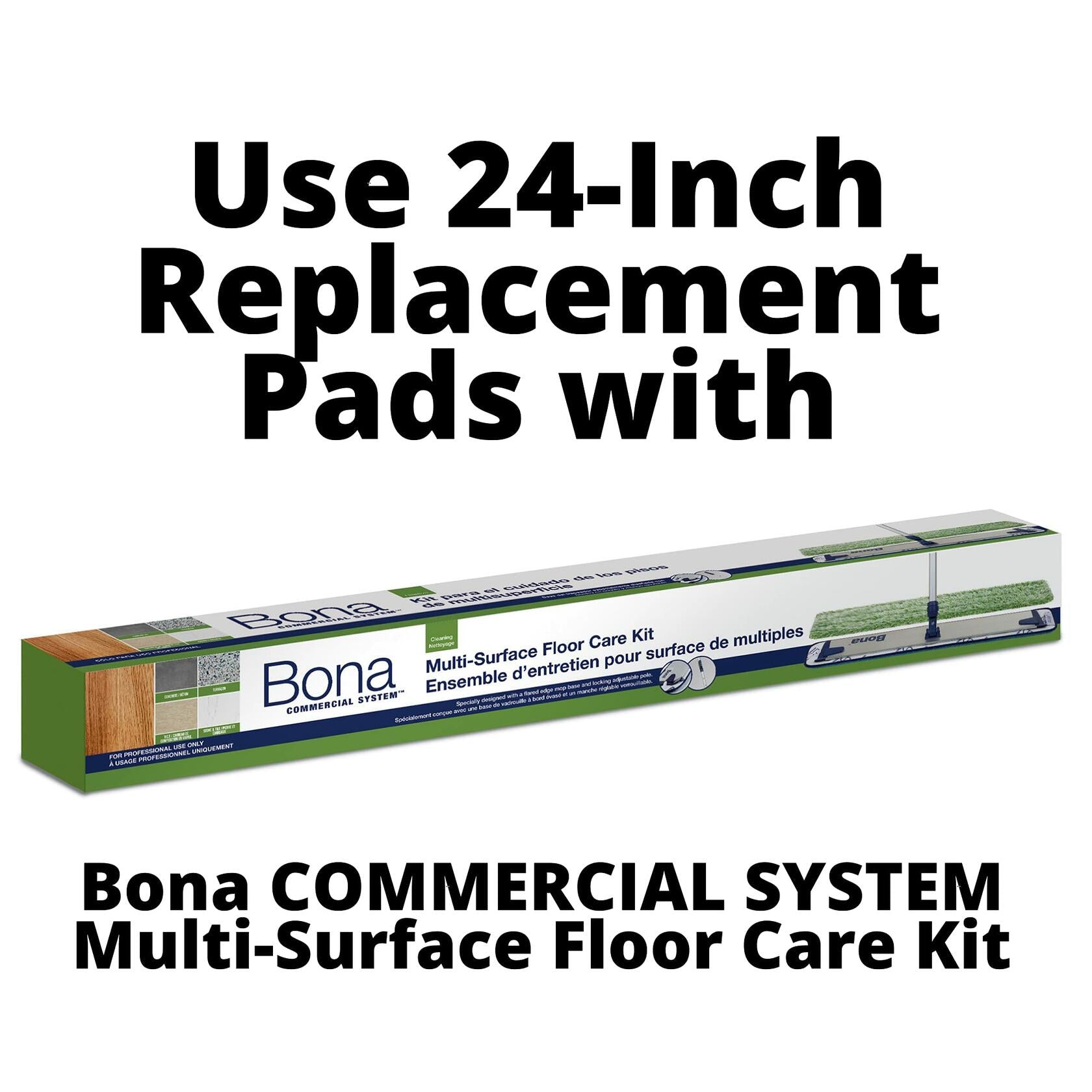 Bona Commercial System Microfiber Cleaning Pad